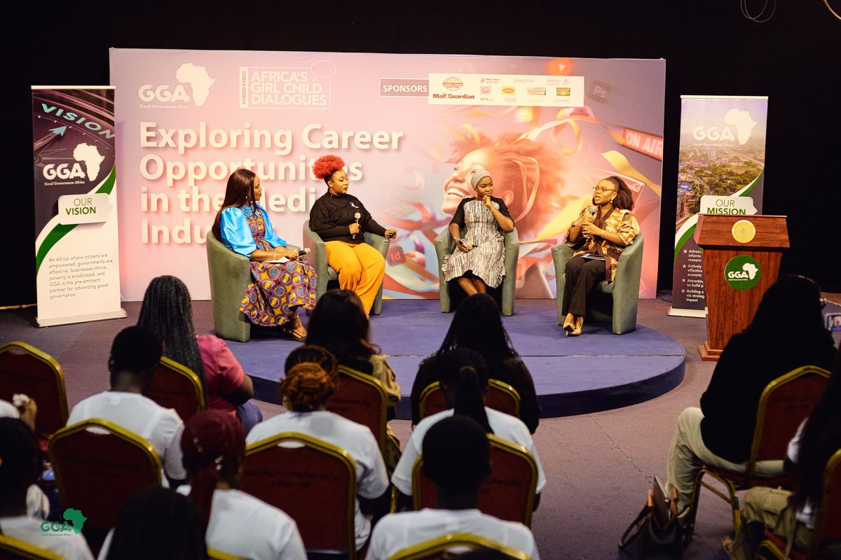 w_laryea's tweet photo. Had an amazing time at Good Governance Africa’s Girl Child Dialogue Series on the International Day of the Girl Child! So grateful for the opportunity to inspire and empower the next generation of leaders. Here are a few highlights from the event!

#girlchildday #empoweringgirls https://t.co/9SvSwAoDGH