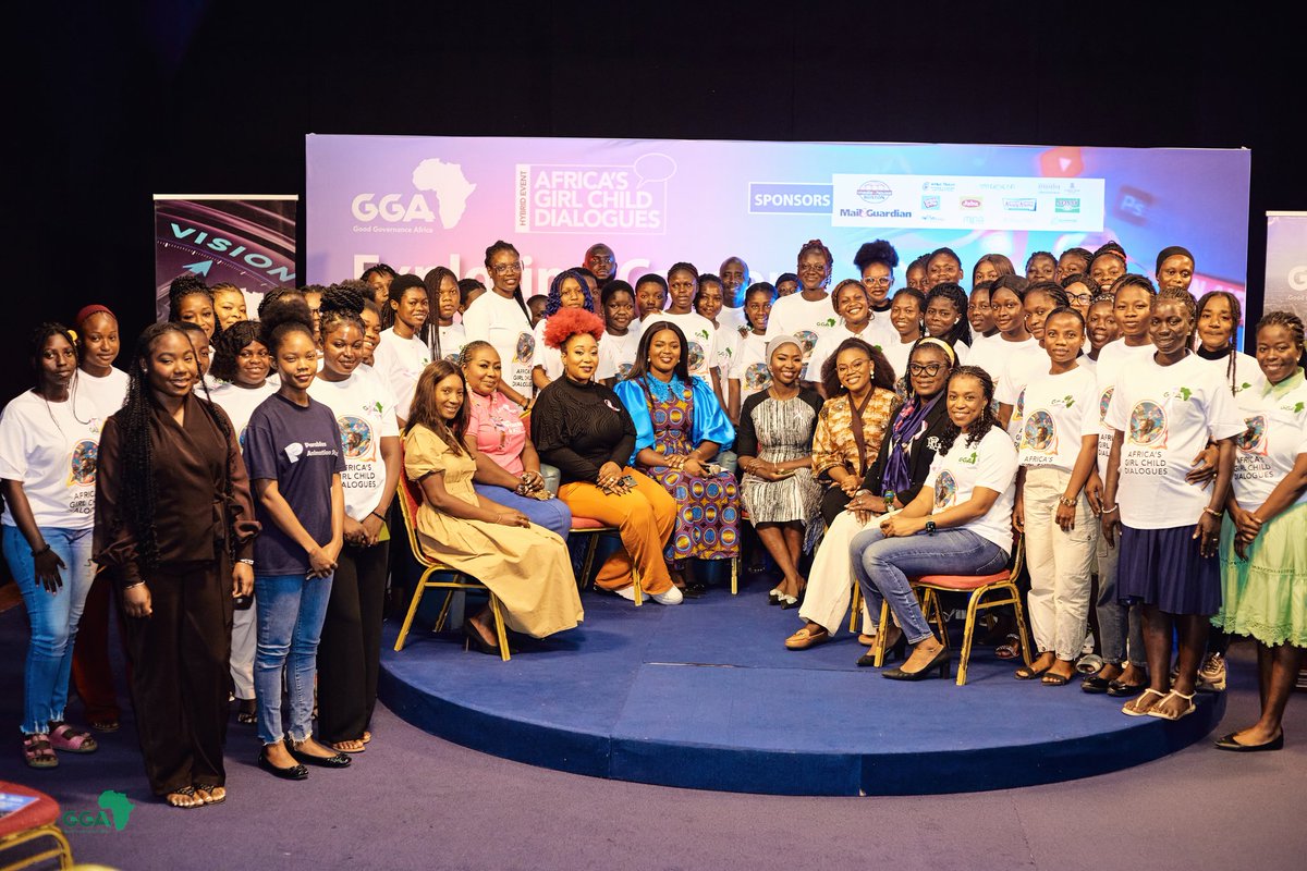 w_laryea's tweet photo. Had an amazing time at Good Governance Africa’s Girl Child Dialogue Series on the International Day of the Girl Child! So grateful for the opportunity to inspire and empower the next generation of leaders. Here are a few highlights from the event!

#girlchildday #empoweringgirls https://t.co/9SvSwAoDGH