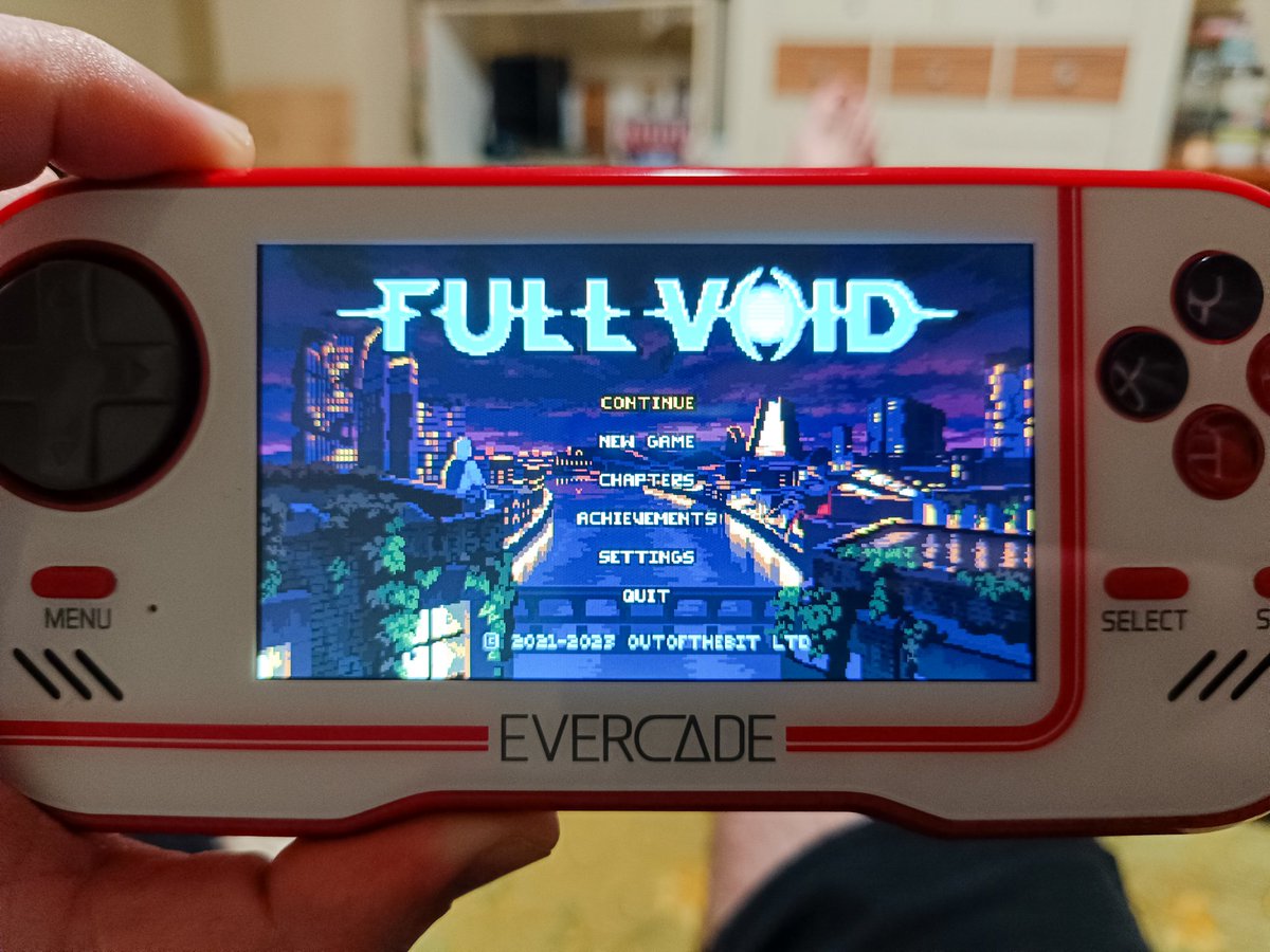 everkeidretro's tweet photo. Hora de relajarse un poco.
#Evercade #FullVoid https://t.co/8DEb9LCD1v