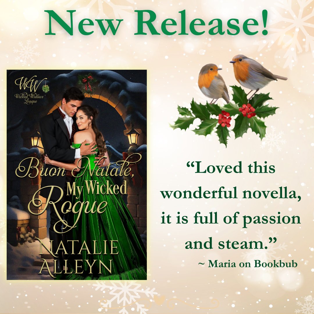 NatalieAlleyn's tweet photo. “Loved this wonderful novella, it is full of passion and steam.”
~ Maria on Bookbub

Steamy Regency #HistoricalRomance

Links in replies 

#Bookboost #IARTG #RegencyRomance #ChristmasRomance #HolidayRomance #Romance #Novella https://t.co/2lXn8H30kc