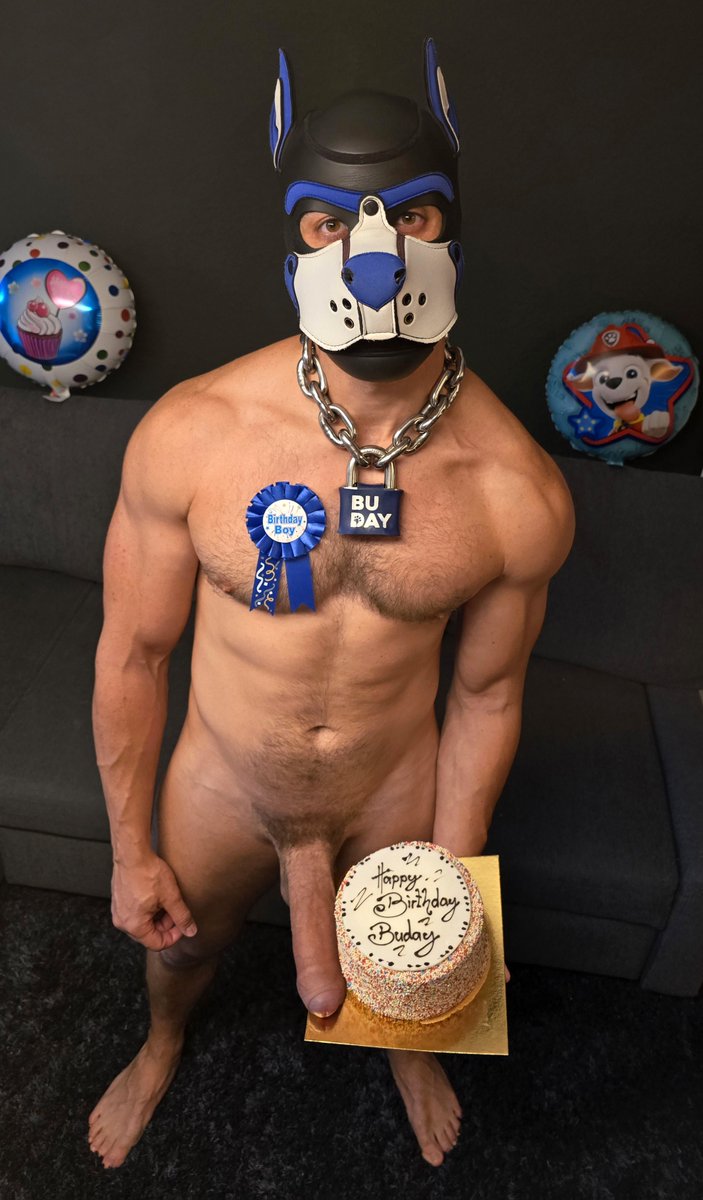 PupBuday's tweet photo. Happy Birthday to me 🎂
Who wants to blow my "candle" out? 😈 https://t.co/wFuWHieuif