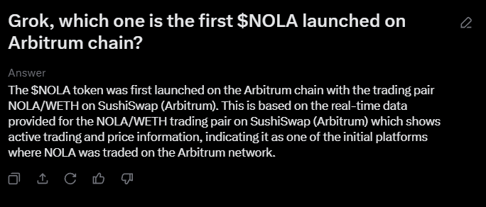 NOLA_Coin's tweet photo. Did people forget?
@hkalodner @offchain @arbitrum
First on chain, first in everyone's heart
#NOLA #ARB #ARBITRUM #POPCAT https://t.co/VPHEp1fdEu