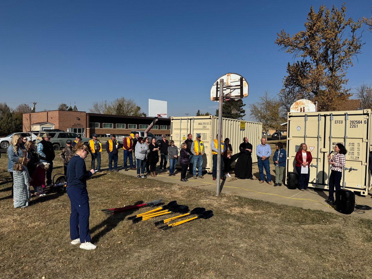 Great day with the Richardton Development Company and <a href="/CommerceND/">North Dakota Dept. of Commerce</a> as we celebrated the groundbreaking of the new childcare center in Richardton. 

This project is an excellent example of how the RWIP program is a valuable resource for our communities and can empower a local