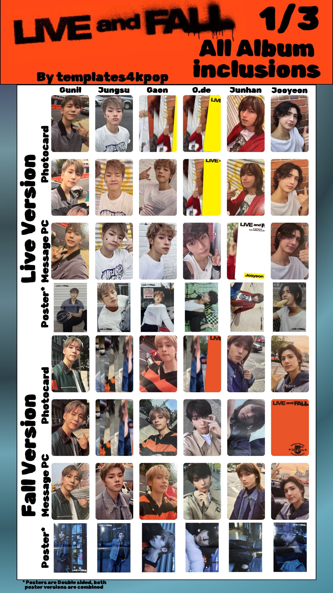 タレントカード 6pcs Xdinary Heroes MMT LIVE AND FALL pc rea~ on X: 
