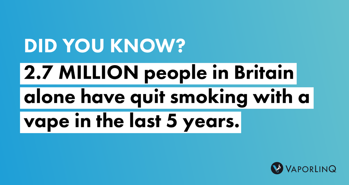 Join millions of people on the road to successfully quitting traditional cigarettes with the help of nicotine vapes! 🚭✅

Learn more about this recent study: loom.ly/ss_Wdp0.

#Stoptober #QuitSmoking