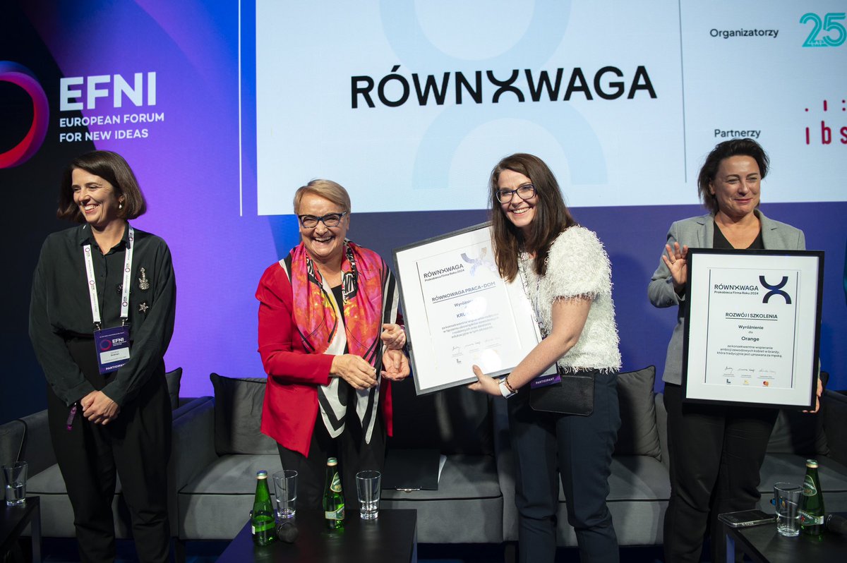 KulczykFound's tweet photo. Gratulujemy wszystkim i dziękujemy za Wasz wkład w realną zmianę na rynku pracy w Polsce, wdrażanie równościowych rozwiązań i dbanie o swoje pracowniczki i pracowników. 

Już jutro przyznajemy statuetki dla zwycięzców tegorocznego konkursu #RównoWaga - śledźcie nasze profile. 😉 https://t.co/XtdwFcvUvY