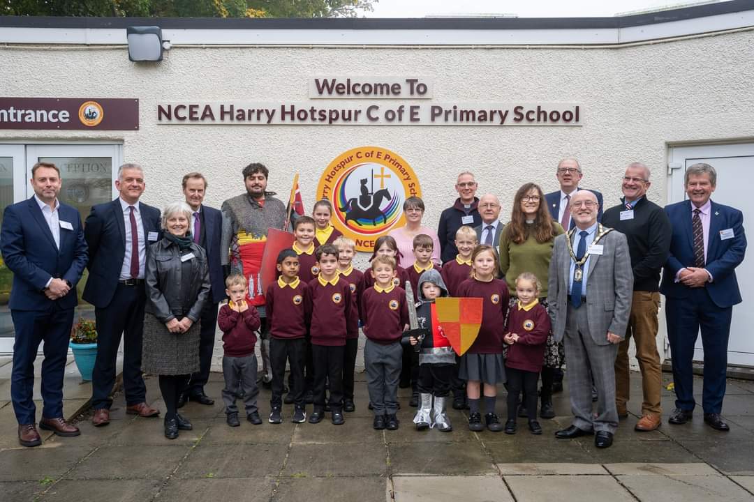 Our Grand opening yesterday. We are proud to be NCEA Harry Hotspur CE Primary School. <a href="/alnwickcastle/">Alnwick Castle</a> <a href="/NclDiocese/">Newcastle Diocese (CofE)</a>
