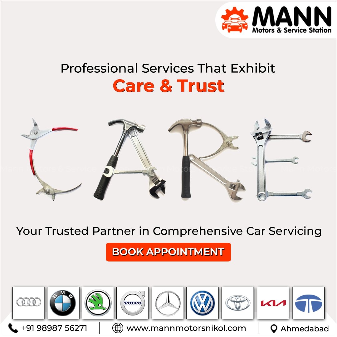 mannmotorsnikol's tweet photo. π§ Professional Services That Exhibit Care & Trust! πβ¨
Schedule your appointment today & let us be your trusted #carcare partner!
π +91 98987 56271
π https://t.co/oOawzjVTp9
#TrustedService #ComprehensiveCarService #PremiumService #AutoRepairs #MannMotors #MannMotorsNikol https://t.co/u8WkUSHYu1