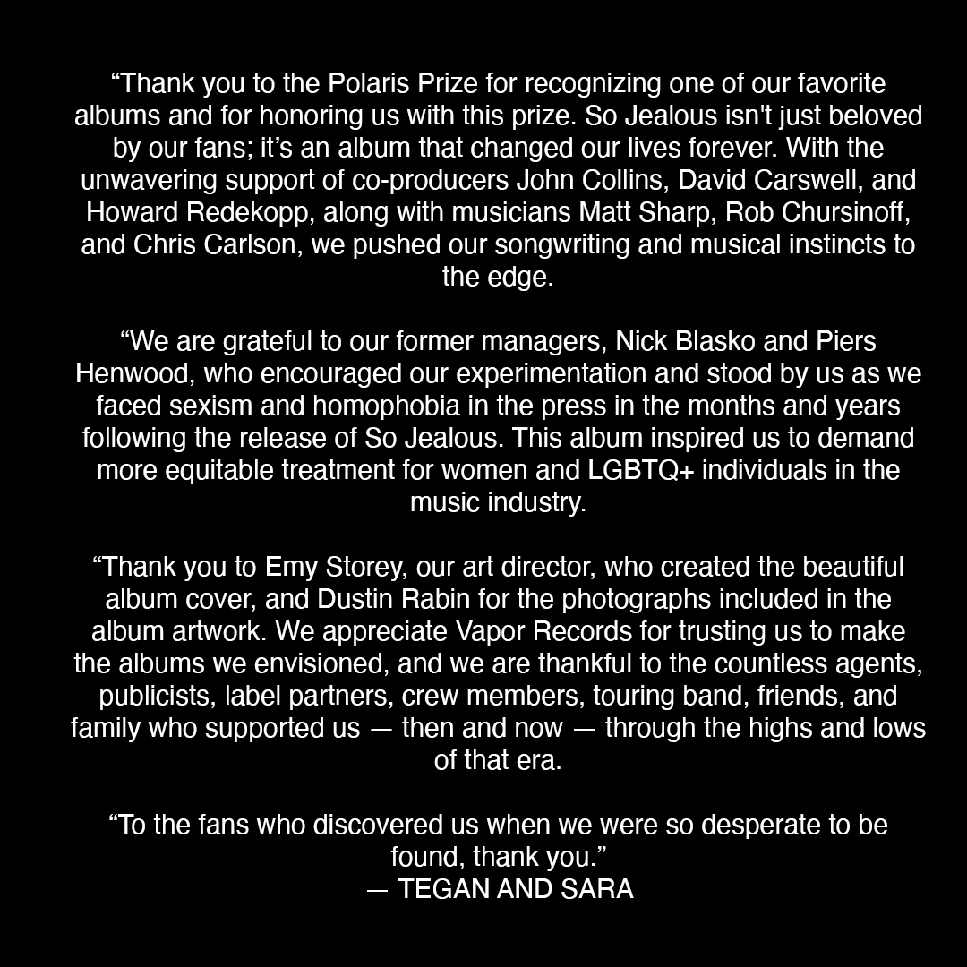 Polaris Music Prize tweet media