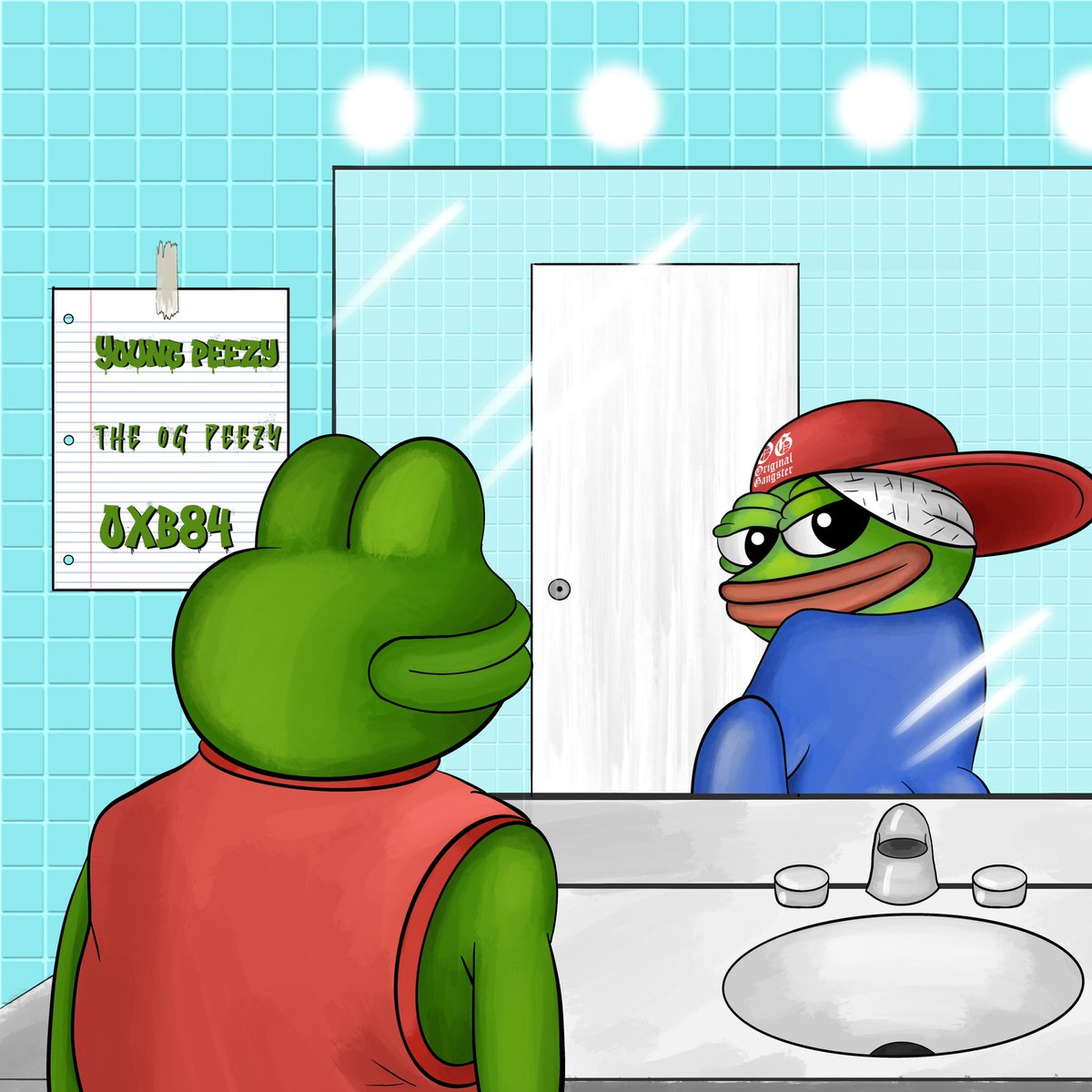 <a href="/cryptojourneyrs/">Rodney</a> <a href="/youngpeezyerc/">Young Peezy</a> #BOYSCLUB #PEPE 

0xb843cE5F8c8A3D0D72e089194f5d9F9df0dF74E5
 
Young Peezy is the alternate persona that author Matt Furie gave Pepe in the “Boys Club” comic series - the very same comic series which gave birth to Pepe. In other words $PEPE is $PEEZY YOU ARE EARLY