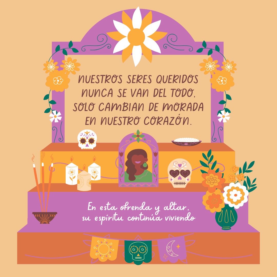 🕯️✨ Join our Digital Ofrenda (Oct 27-Nov 30) to honor loved ones and support anti-racist death work. Share memories, donate in their name, and help us bring justice-centered grief practices to communities worldwide.

radicaldeathstudies.squarespace.com/dia-de-muertos

#DiaDeMuertos #DigitalOfrenda