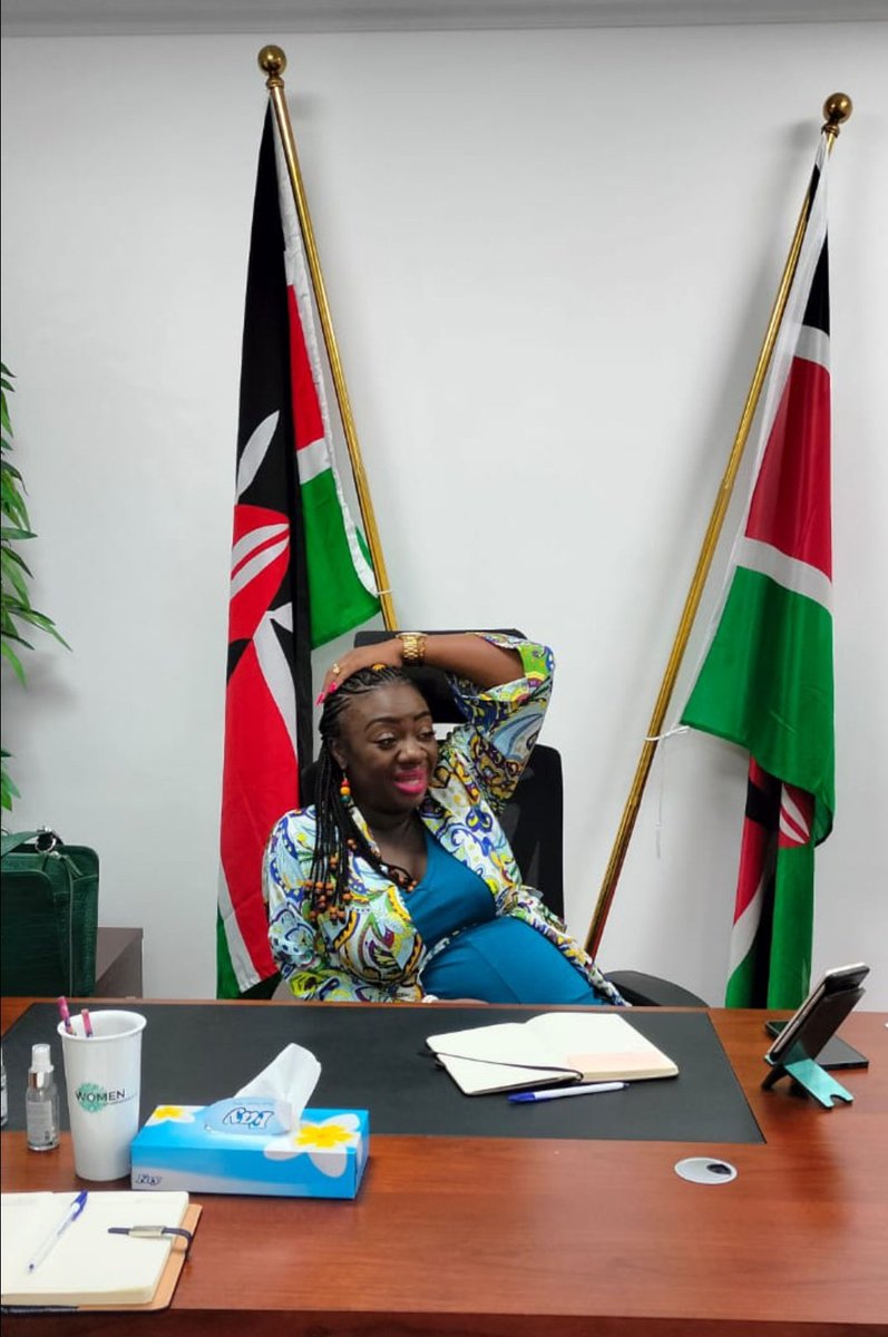 "even in 2007 I was still pregnant"
 ~ Gloria Orwoba