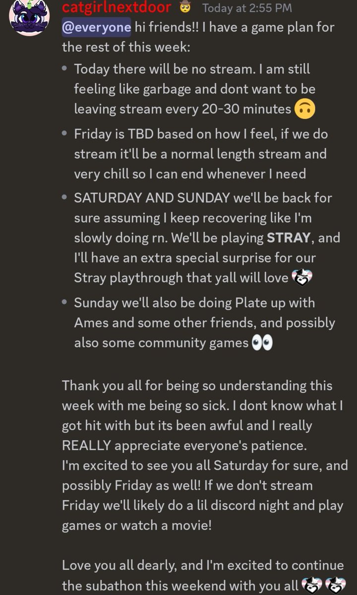 Catgirlnextdoor LIVE WITH BDAY SUBATHON tweet media