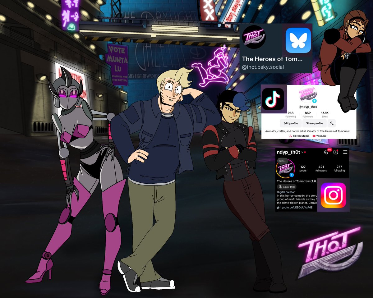 The Heroes of Tomorrow (T.H.O.T.) tweet media