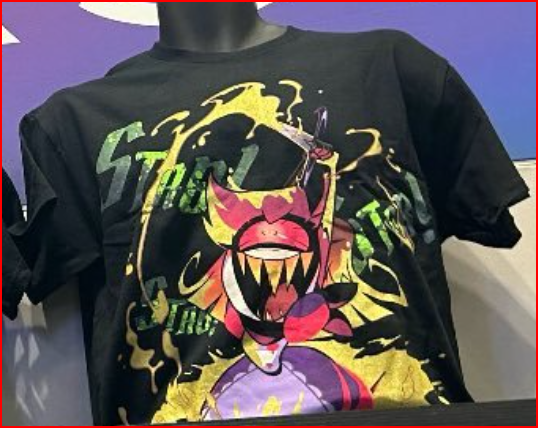 ChiccaBluMare's tweet photo. @squeakymoth I see a #Radiorose t-shirt and another one for #Niftty, my favorites! I definitely want to buy those too, on the #hottopic online! https://t.co/IQ4ywZjKuU