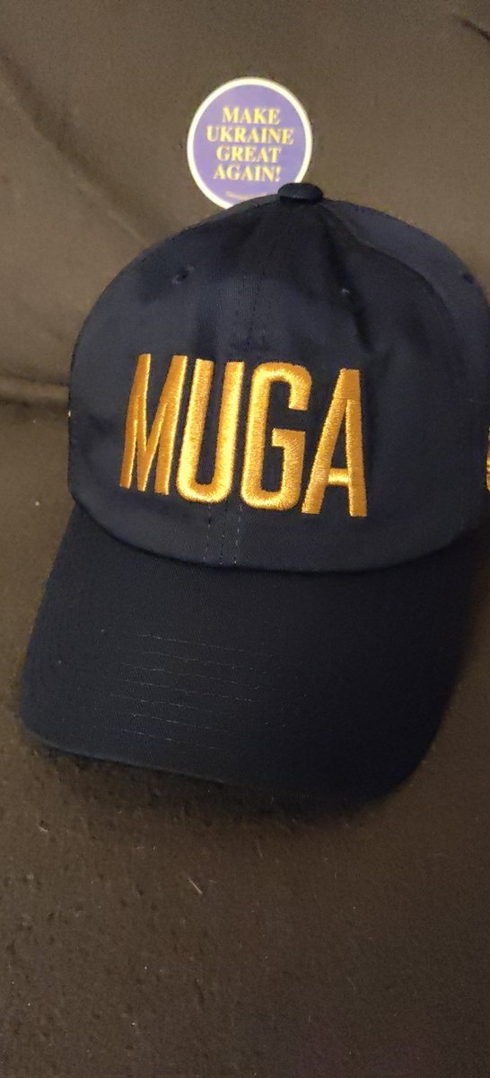 Just came today! Produced in Kharkiv, proudly worn in Munich!
Let's Make Ukraine Great Again!