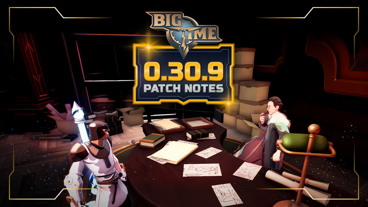 ⭐ 패치 .30.9 버전 출시를 매우 기쁘게 발표합니다! 이번 패치에서는 새로운 던전 유형, Epoch City에서의 새로운 도전 과제, 새로운 커뮤니티 도전 "Collective Bash" 등 많은 변화가 포함되어 있습니다! (수정됨)

medium.com/playbigtime/bi…