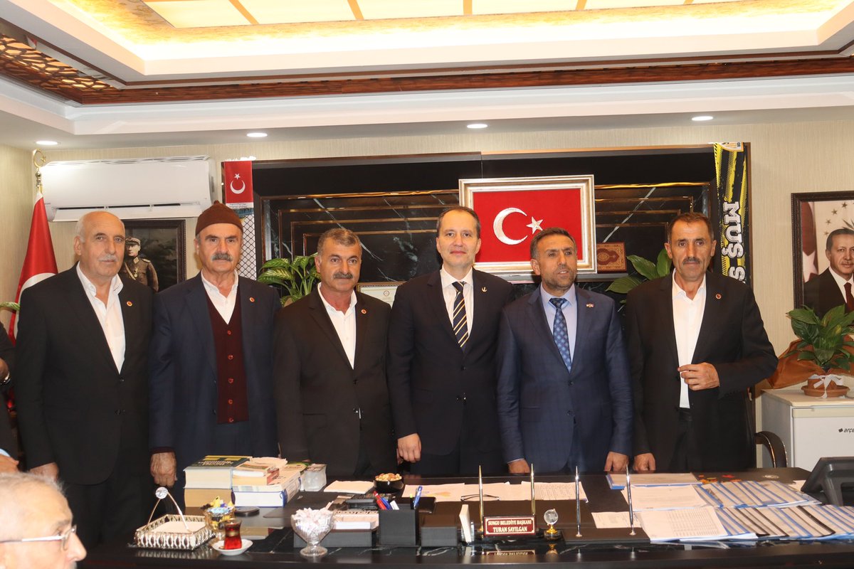 Muş Sungu Beldesi Belediye Başkanımız Turan Sayılgan’ı ziyaret ederek kendisini bir kez daha tebrik ettik ve çalışmaları hakkında bilgi aldık.