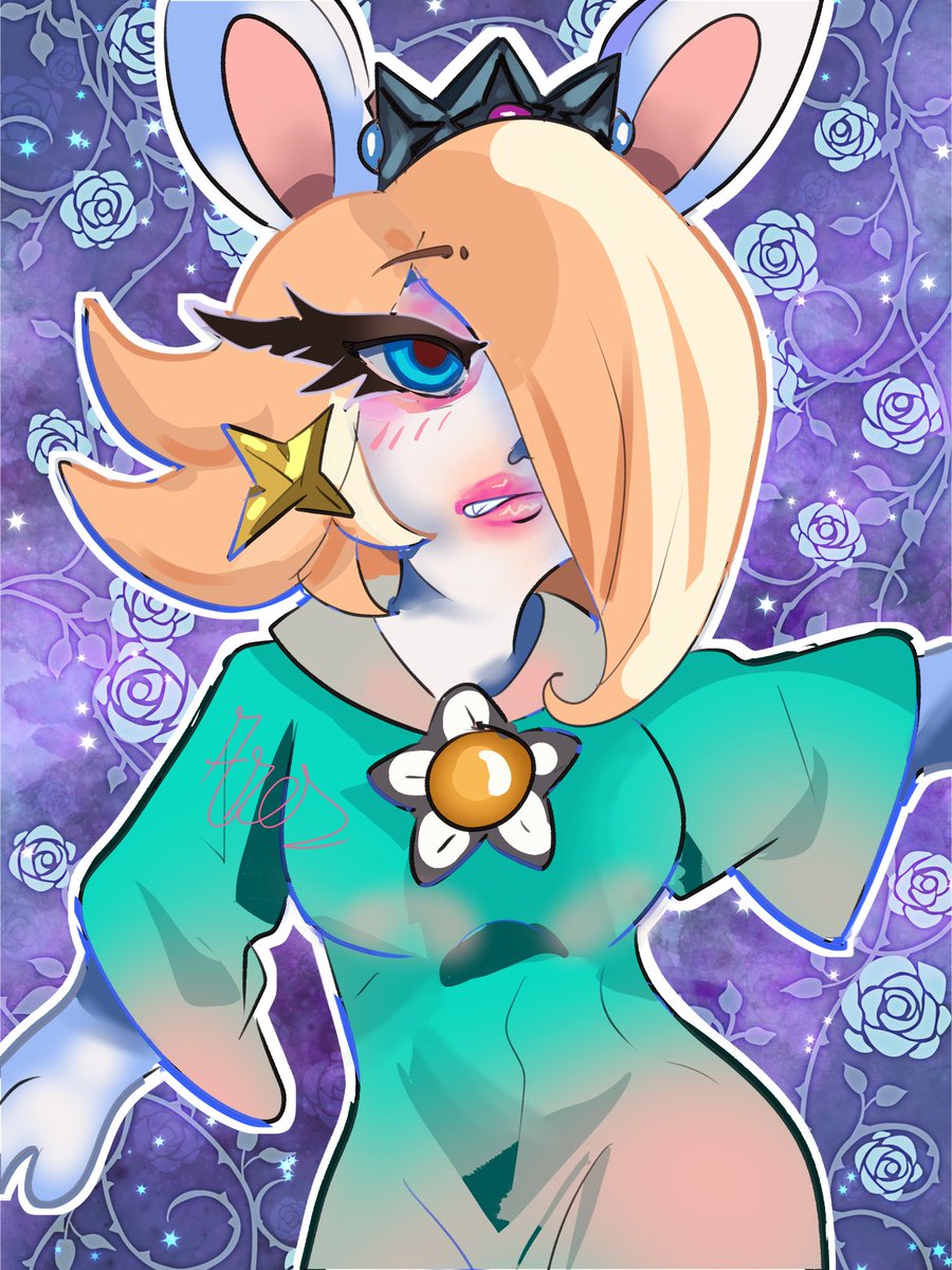 LuxandT3670's tweet photo. Rosalina as a Rabbid #request #requestedartwork #requestsareopen #rosalina #rabbids #nintendofanart #fanart #nintendo #videogames #supermario #anthro https://t.co/kqNsp2Uv9Q