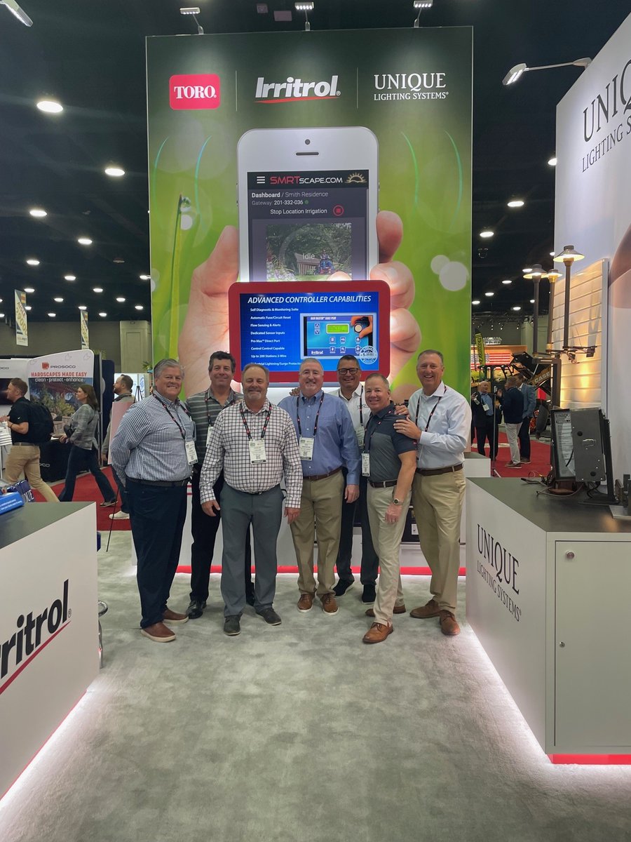 We're live at Hardscape North America/Equip Expo! Excited to highlight Toro Irrigation’s best-in-class products that are driving innovation and efficiency in the industry. Stop by and see how we're shaping the future of irrigation!