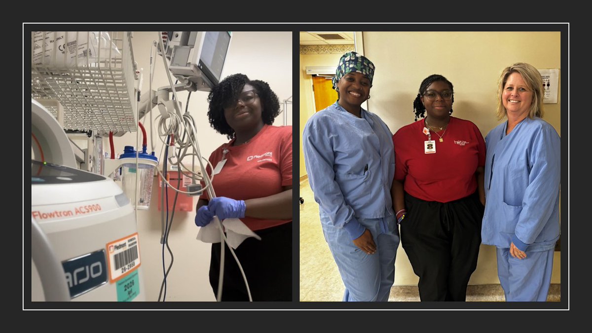 NCCAWBL's tweet photo. WBL healthcare junior Kaliya Towns enjoys volunteering in wound care &amp; PACU this year at Piedmont Newton Hospital. @NewtonCoSchools @NewtonSupt @NCCA_HOSA @NCSS_CTAE #NewtonCTAE #myncca @NCCA_Covington @GeorgiaWBL1 #nccagamechanger #hireandinspire https://t.co/DKRtRVnBCK