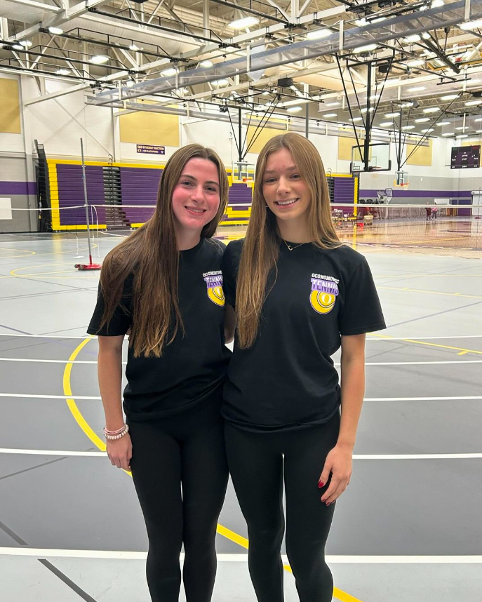 oconschools's tweet photo. Our Ocon One Tennis Doubles, Madison and Audrey, are playing at State today!!!!!🎉🎉🎉🎉 Let's cheer them on, Oconomowoc! They play today at 3:00 p.m. at Nielsen Stadium!!🎾🎾🎾 #OconPride #OconDriven https://t.co/HBe37ig2kW