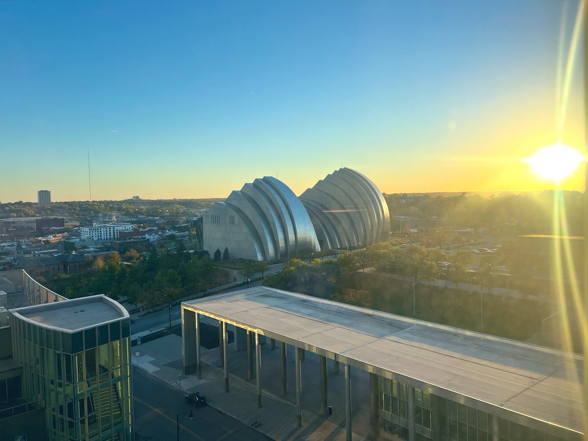No surprise that the folks at <a href="/TheComNetwork/">The Communications Network</a> chose a venue with a million dollar view to host hundreds of #communicators doing good work in the world. 

Excited to connect with old friends, make new ones and explore #KansasCity. 

If you’re at #ComNet24, let’s chat! 💛