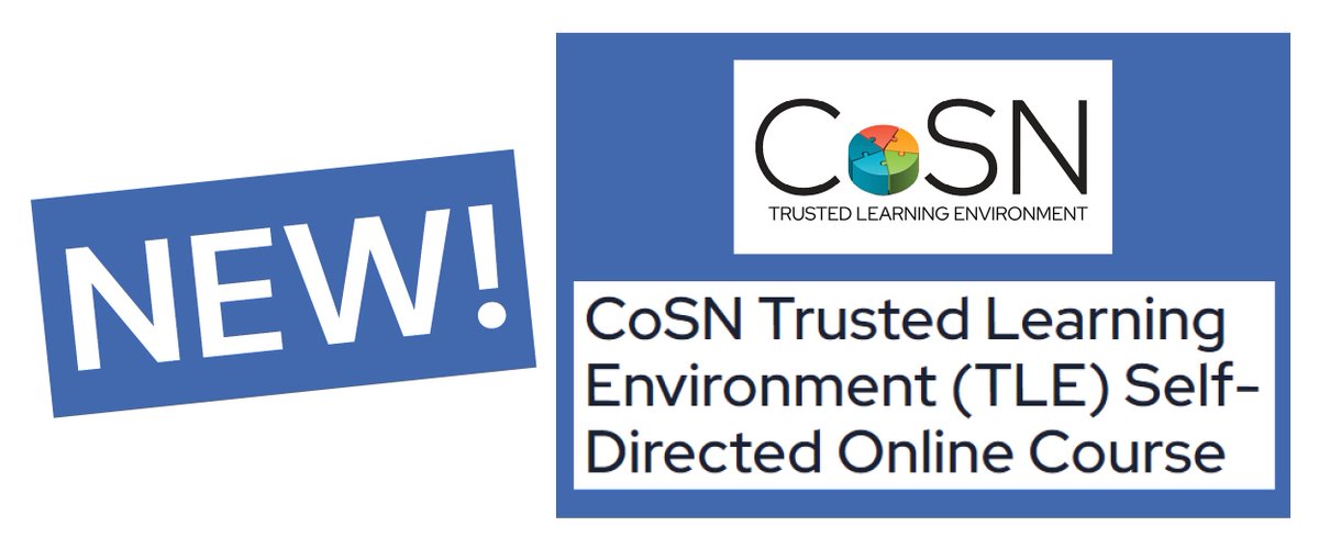 CoSN's tweet photo. Guide yourself toward earning the CoSN TLE Seal by taking CoSN's TLE Self-Directed Online Course. Get hands-on exercises &amp; real-world examples to equip yourself with the tools you need! - https://t.co/YJbVKHCfDZ 🌟#StudentDataPrivacy #Education #PrivacyMatters #TLE @keithkrueger https://t.co/Kbq8p3l7xT