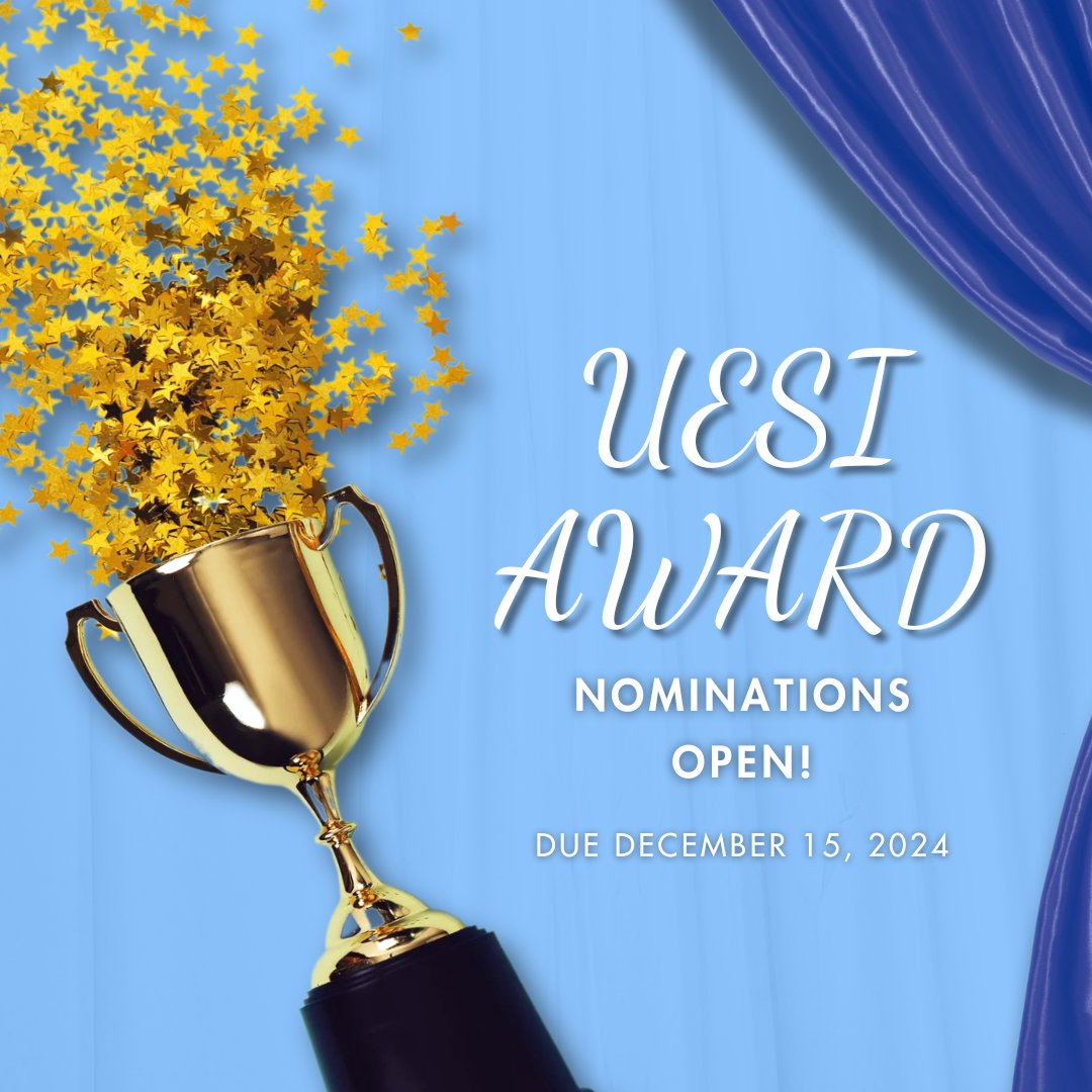 uesi_asce's tweet photo. Nominations are open for the esteemed UESI Awards! ๐ Learn more below:
Project of the Year: https://t.co/HQDjGvr8vR
Younger Member of the Year: https://t.co/zzOc8yfDfw
Deadline: Dec. 15
#UESI #MyUESI #YouESI #CivilEngineering #Utillities #Surveyors #CivilEngineeringStudents https://t.co/OJquCitMdQ