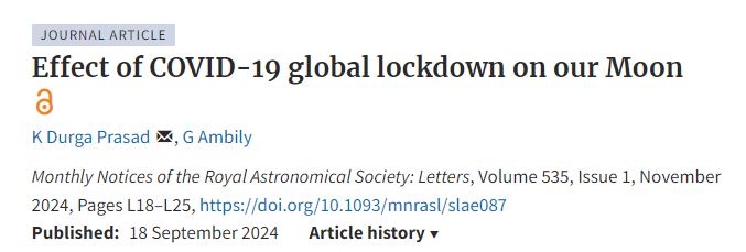 this weekend im going to try find out if covid is connected to the moon