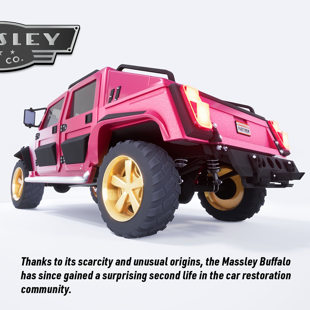 Learn more about the interesting background of the Massley Buffalo.