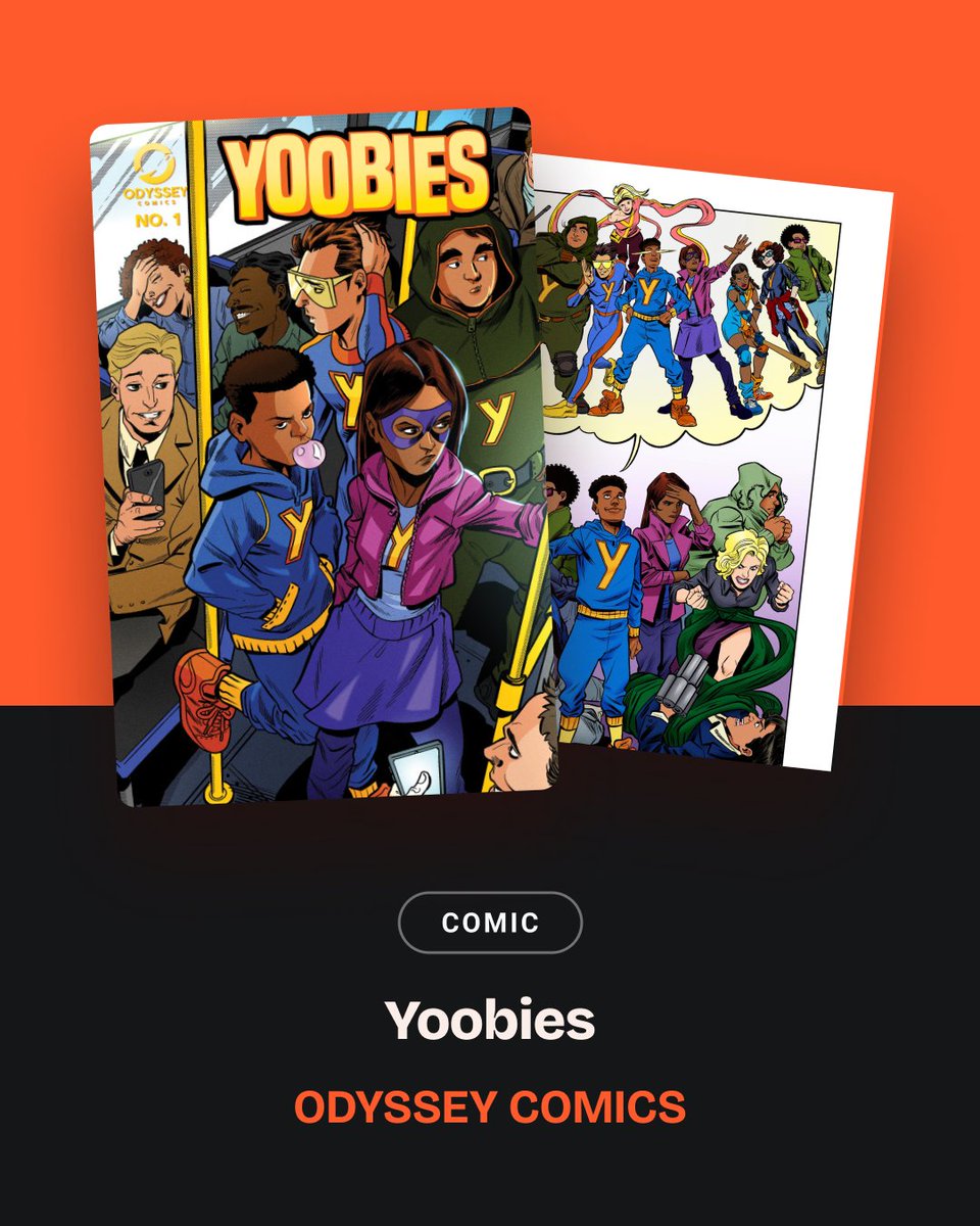 <a href="/DCOfficial/">DC</a> <a href="/comics_odyssey/">Odyssey Comics</a> Yoobies published by <a href="/comics_odyssey/">Odyssey Comics</a>

Read now: 
globalcomix.com/c/yoobies/chap…