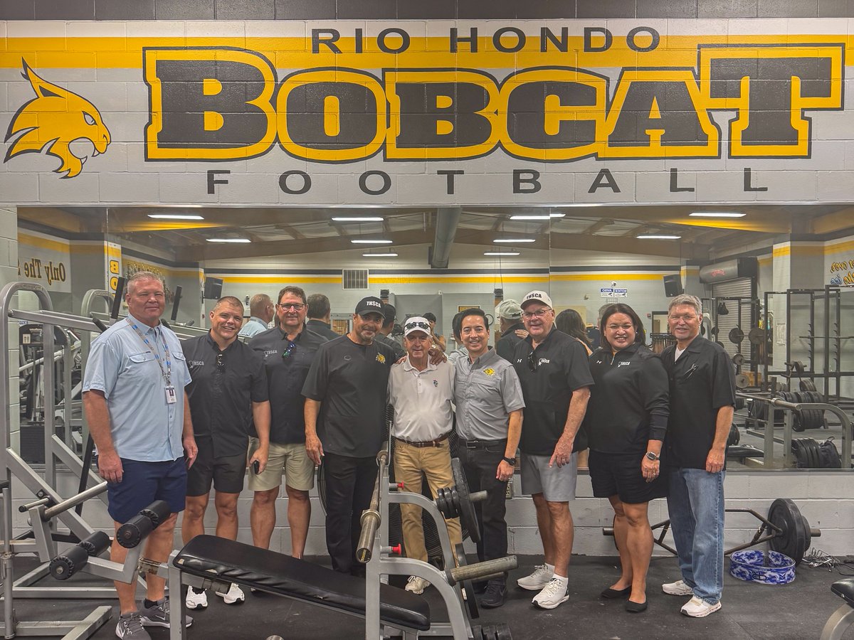 THSCAcoaches's tweet photo. We are excited to announce our third "Iron Sharpens Iron" project at Rio Hondo High School in partnership with Fin Ewing!💫 

Huge thank you to Mr. Ewing for providing a donation that has made this project possible👏 

@RHISD_Athletics | @RioHondoHSPTECH https://t.co/nBywMTPN6T