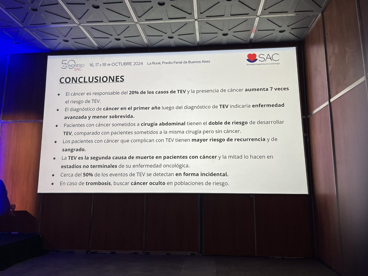 Consejo de Cardio-Oncología SAC (@cardioncosac) on Twitter photo Trombosis y cáncer: estrategias de diagnóstico y tratamiento👀GRACIAS ! <a href="/alefradegrada/">María Alejandra</a> #trombosis #aco #SAC54 <a href="/SAC_54/">Sociedad Argentina de Cardiología</a> Trombosis y cáncer: estrategias de diagnóstico y tratamiento👀GRACIAS ! <a href="/alefradegrada/">María Alejandra</a> #trombosis #aco #SAC54 <a href="/SAC_54/">Sociedad Argentina de Cardiología</a>