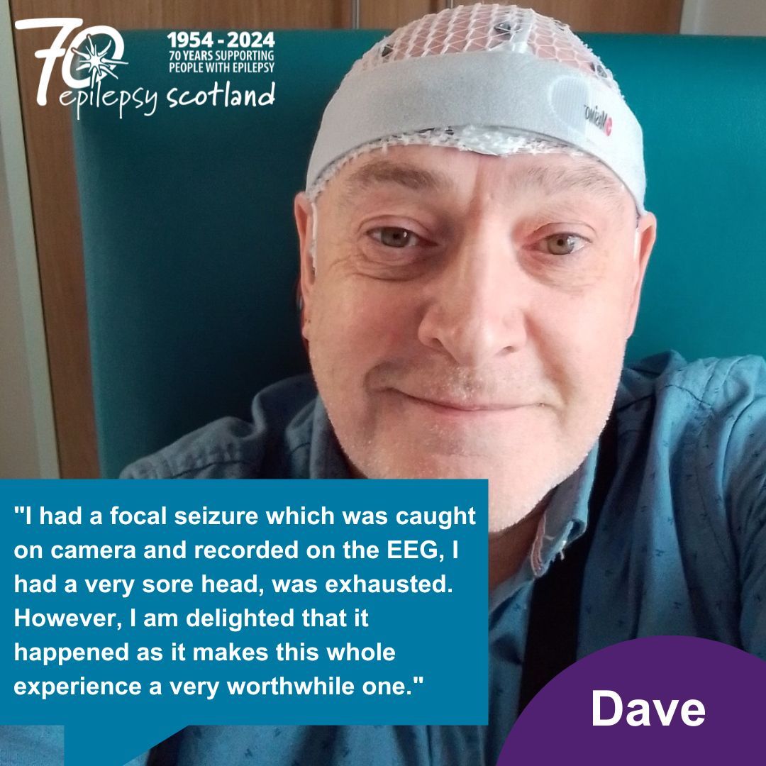 epilepsy_scot's tweet photo. .Our volunteer Dave, recently had a video telemetry stay at the Clinical Neurophysiology Department, Royal Infirmary in Edinburgh. He kept a diary of his experiences. 

You can read part one of his diary on our website: https://t.co/h9hHjFLPZx 

#VideoTelemetry #EEG #Epilepsy https://t.co/lZsAl8V9QU