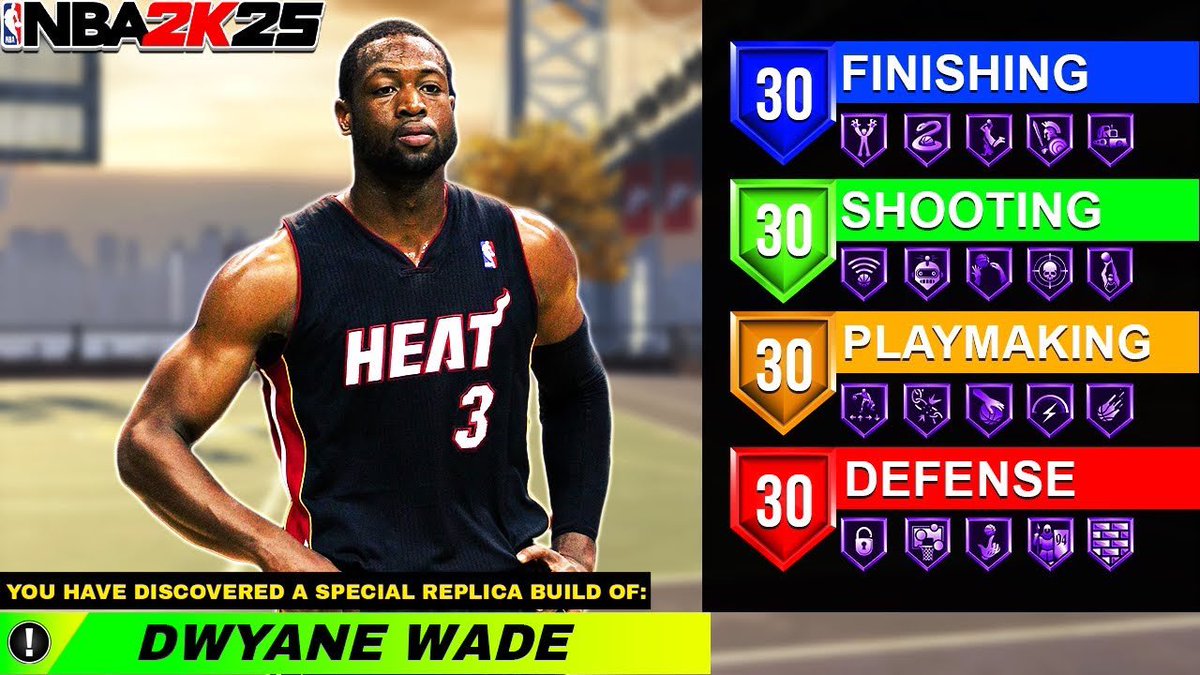 DonnPlayz's tweet photo. 🚨NEW VIDEO ALERT 🚨

MY NEW DWAYNE WADE BUILD WILL SAVE NBA 2K25!

LIKE ❤️ &amp; SUBSCRIBE ♻️
Link: https://t.co/9raty28HoK https://t.co/qglVM2E0BP