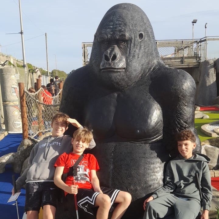 ⚽️Eastbourne Football Tour⚽️
Day 1 of Football Tour concluded with Mini-golf, Pizza on the Beach and Bowling. 
All the boys are having a great time👍 Photos from the day below ⬇️