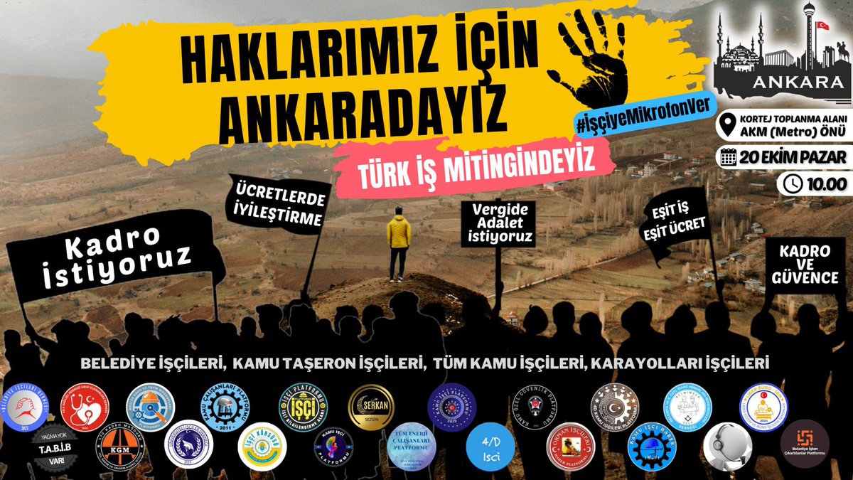 isci_dernegi's tweet photo. Emekçiyiz KadroHakkımız

@Akparti 
@herkesicinCHP 
@iyiparti 
@DEMPartiDYYK https://t.co/DbZ3uijT0i