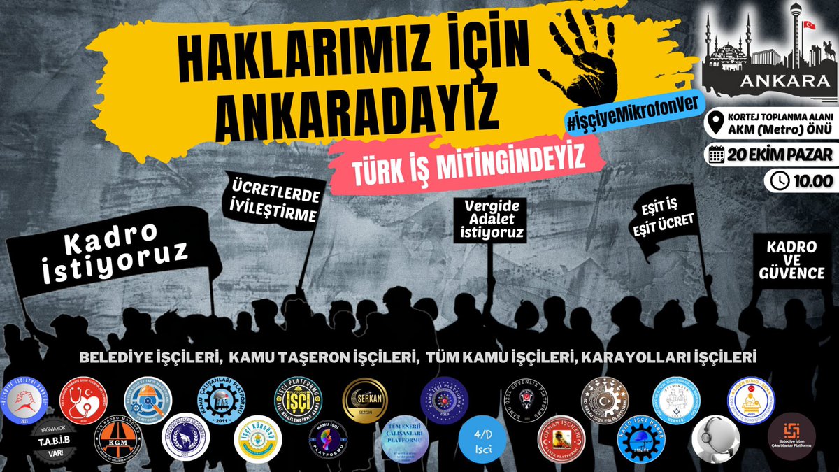 isci_dernegi's tweet photo. Emekçiyiz KadroHakkımız

@Akparti 
@herkesicinCHP 
@iyiparti 
@DEMPartiDYYK https://t.co/DbZ3uijT0i