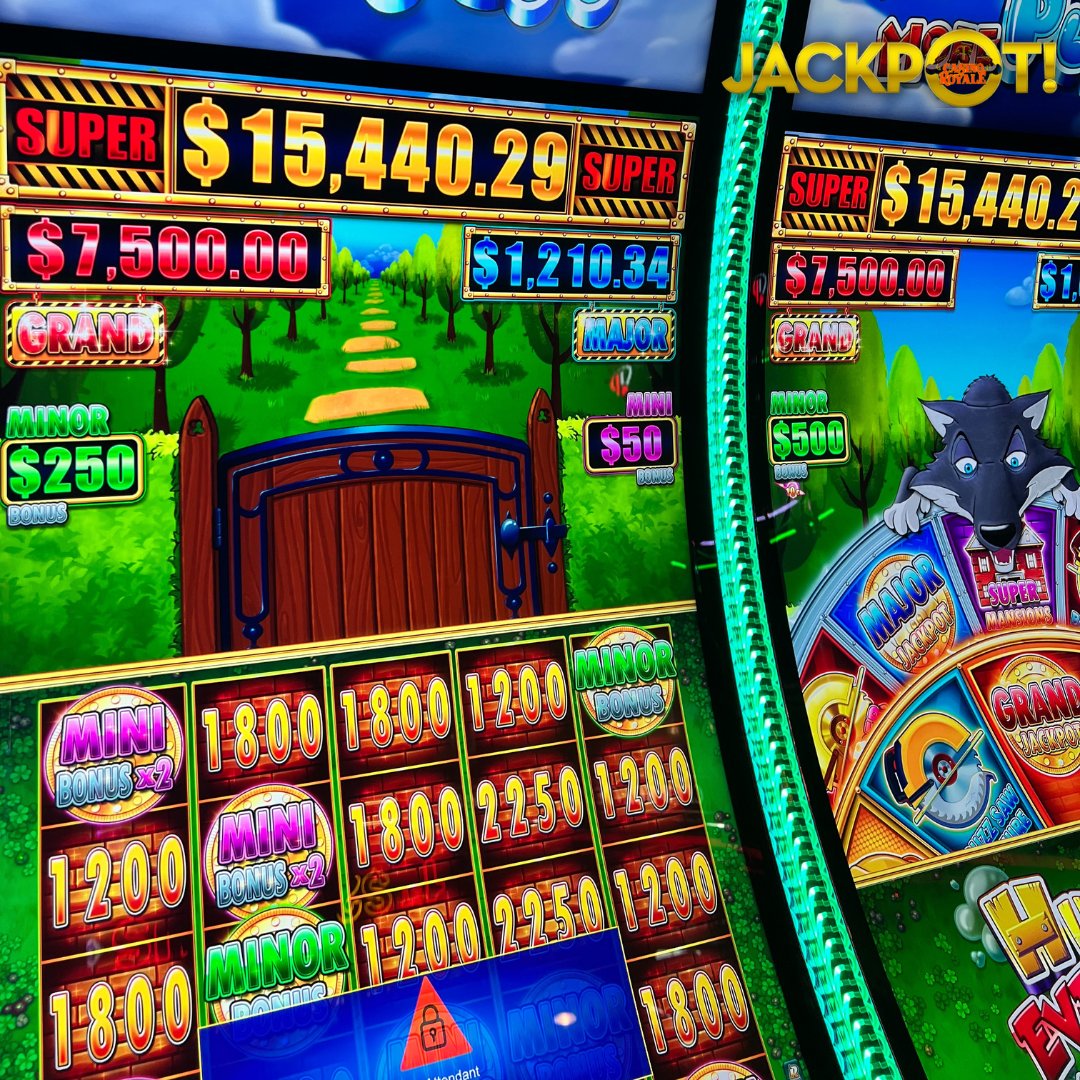 🎉 Jackpot Winner! 🎉

We’ve got a huge win at Casino Royale! 💰 One lucky player just hit a $4,074.80 jackpot on Huff N' More Puff! 🐷🎰 The excitement is through the roof—are you next?

Come try your luck &amp; take a shot at the $15,440+ Super Jackpot still waiting to be claimed💸
