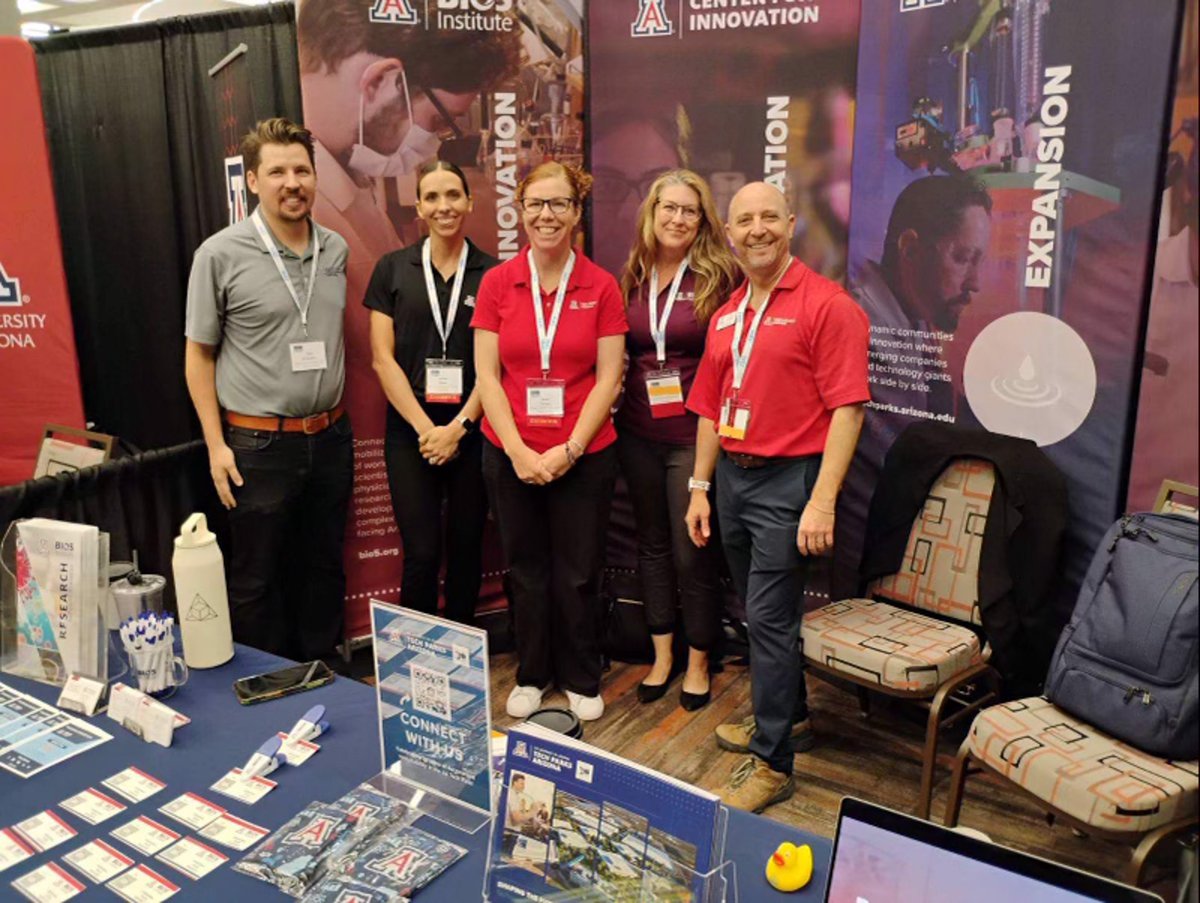 Yesterday was an exciting day at the Southern Arizona Tech + Business Expo, presented by the Arizona Technology Council (AZTC)! 🚀 Congratulations to all the winners, especially our UA Tech Park tenant, Applied Energetics, for winning the Innovation Leader of the Year Award. 🌟