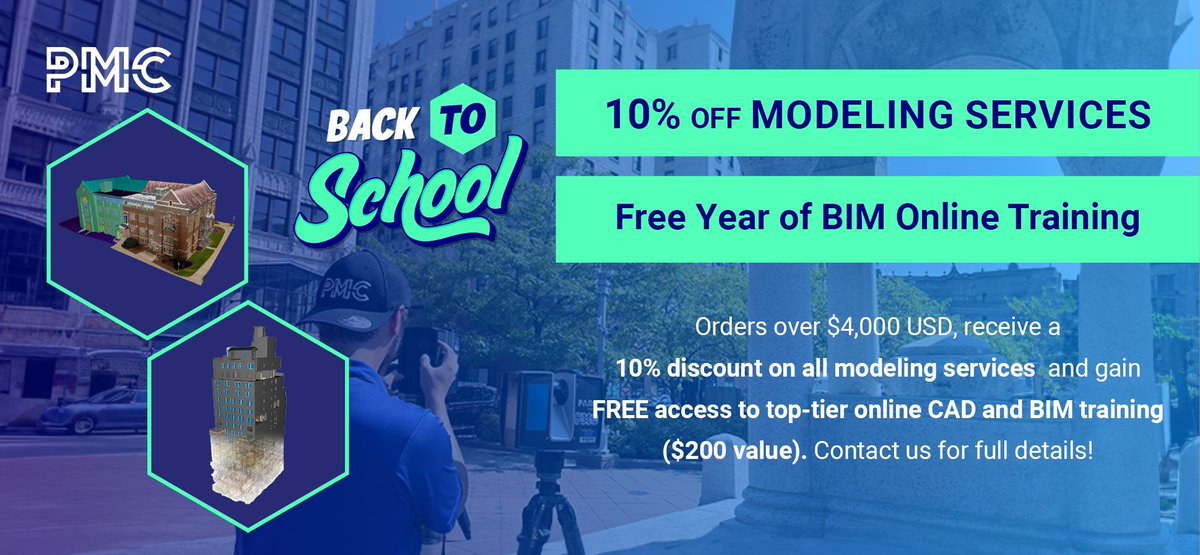 PMC_Corp's tweet image. Take advantage of PMC’s back-to-school sale with 10% off modeling services over $4,000 and a free year of #BIM online training! Contact us today to see how #simulationmodeling and #BIMtraining can improve your workflow! bit.ly/3VVwM8O
#CADModeling #Simulation
