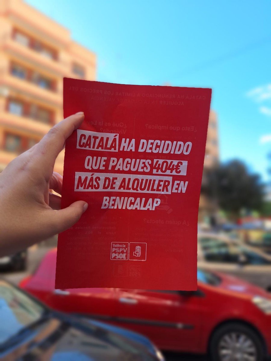 PSOEVlcNord's tweet photo. Desde el @PSOEValencia proponemos algunas medidas para garantizar el derecho de vivir en Valencia;
👉🏻Aplicar la ley de la vivienda que el gobierno municipal bloquea para limitar los alquileres
👉🏻Prohibir los apartamentos turísticos antes de que acabe la moratoria https://t.co/C2e9M6rPJh