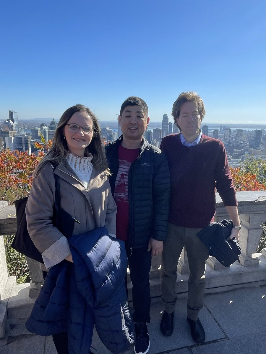 KhengSoo1's tweet image. At the top of Mont Royal with #EORTC #OAC speakers @dlissandra @PierluigiBonomo for #SIOG24 meeting. Don’t miss the session on Sat 19 Oct 11.15am!