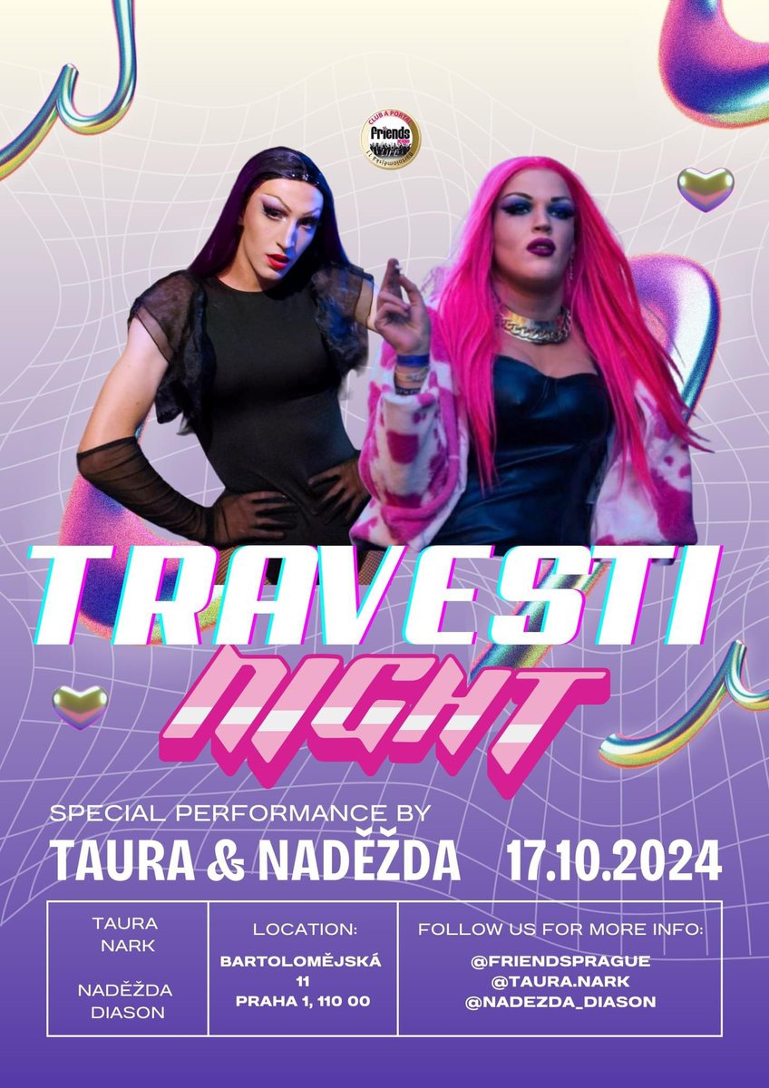 obsournik's tweet photo. Tonight at @Friends_Prague https://t.co/cLU6swWidb