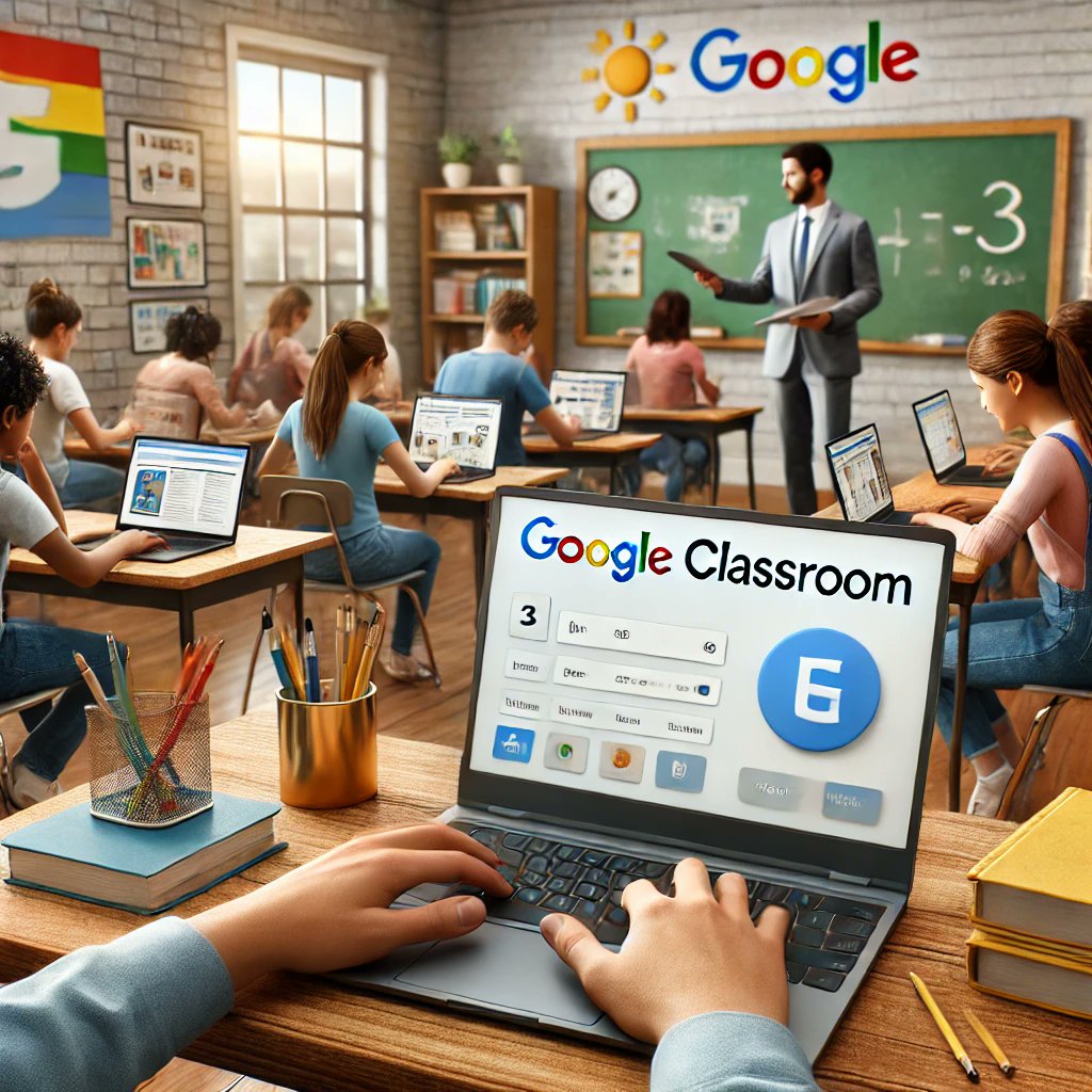 Transform Your Teaching with #GoogleClassroom!

This powerful app helps educators:

- Organize assignments easily.
- Facilitate communication between teachers and students.
- Enhance collaboration with shared resources.
- Track student progress in real time.