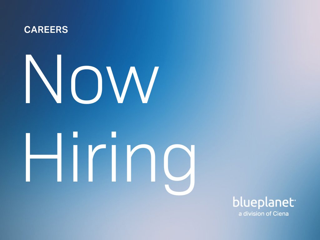 tdimicelli's tweet photo. Looking for an exciting opportunity in network and service automation? Join Ciena's Blue Planet team, it's a great place to work. https://t.co/zeQI2qbgGj

#BluePlanetCareers #NetworkAutomation #5G https://t.co/W6laNAeEJn https://t.co/ymReE2FzrA