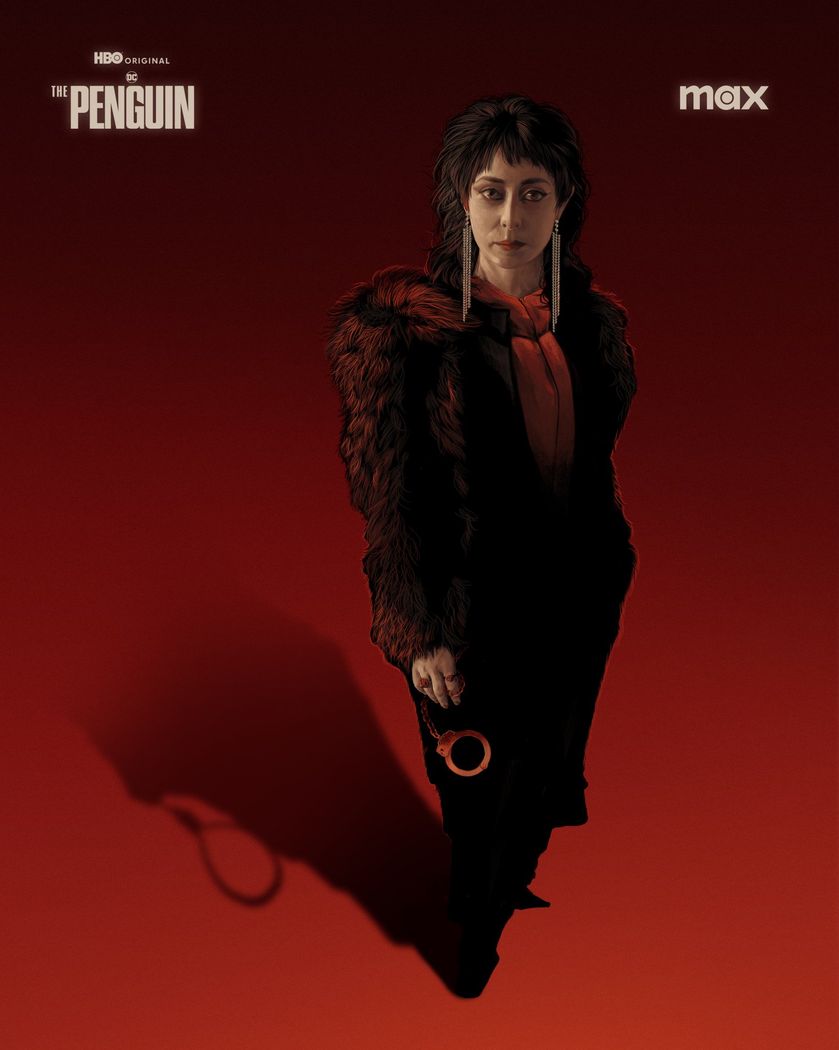 Creatieve poster van The Penguin op HBO Max België