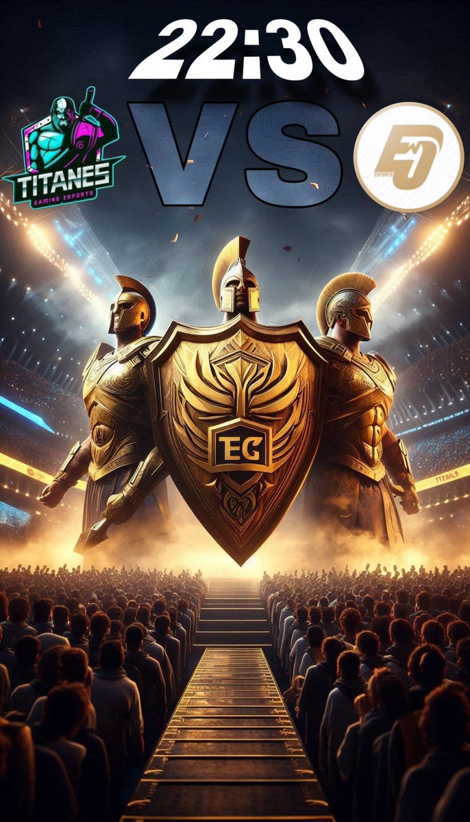 Hoy tenemos un partido especial ⚔️

22:30 vs <a href="/Gaming_Titanes/">Titanes Gaming</a>