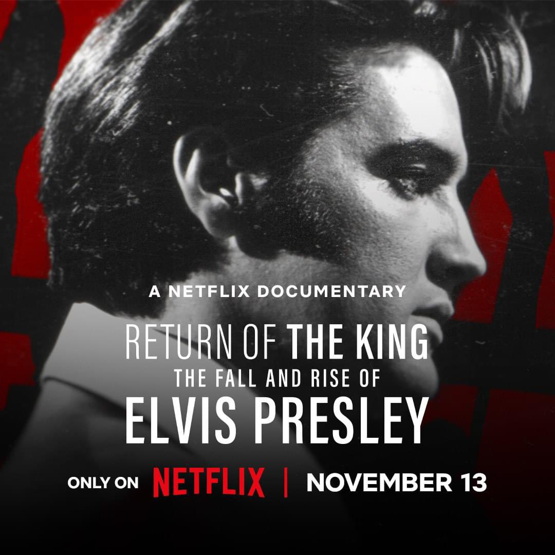 VisitGraceland's tweet photo. He had one chance to show the world he was still the King of Rock 'n' Roll. Discover the story behind Elvis Presley's triumphant '68 Comeback Special.
 
Out November 13th on Netflix. Watch the trailer now and relive the moment that changed music history: https://t.co/6LClvy0aZZ https://t.co/4dELbbR4jw
